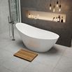 Andreia Acrylic White Freestanding Bath - 1500 x 720mm