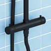 Core Exposed Thermostatic Rigid Riser Shower Kit | Tap Warehouse