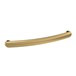 Drench Brushed Brass Curved D Bar Furniture Handle - 192mm Centres