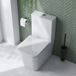 Emily Rimless BTW Close-Coupled Toilet & Soft Close Seat