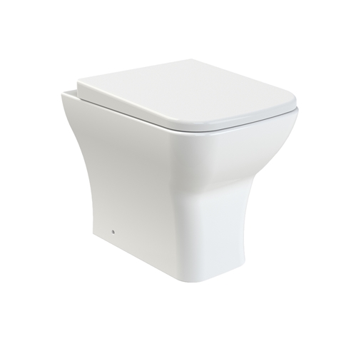 Emily Compact Rimless Back To Wall Toilet & Soft Close Seat