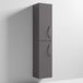 Drench Emily Tall Double Door Storage Unit - Gloss Grey