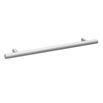 Drench Satin Chrome Knurled T Bar Furniture Handle - 192mm Centres