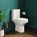 Lorraine Rimless Comfort Height Close Coupled Toilet & Wrap Over Soft Close Seat
