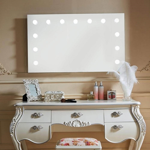 Marilyn Hollywood LED Mirror with Demister Pad & Dimmer Switch - 800mm & 1200mm
