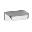 Drench Satin Chrome Rear Fixed Furniture Handle - 30mm Centres