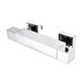 Drench Square Thermostatic Bar Valve - Bottom Outlet