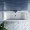 Drench Straight Double Ended Bath - Square