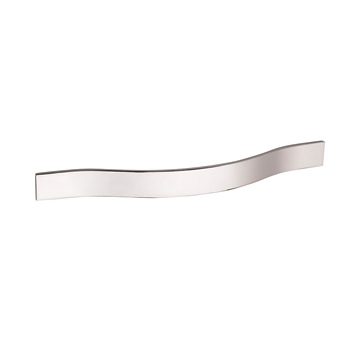 Drench Chrome Strap Furniture Handle - 128mm Centres