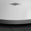 Drench Naturals White Thin Slate-Effect Quadrant Shower Tray - 900 x 900mm