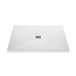 Drench Naturals White Thin Slate-Effect Square Shower Tray - 900 x 900mm