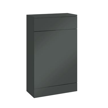 Dylan 500mm Back to Wall Toilet Unit - Anthracite