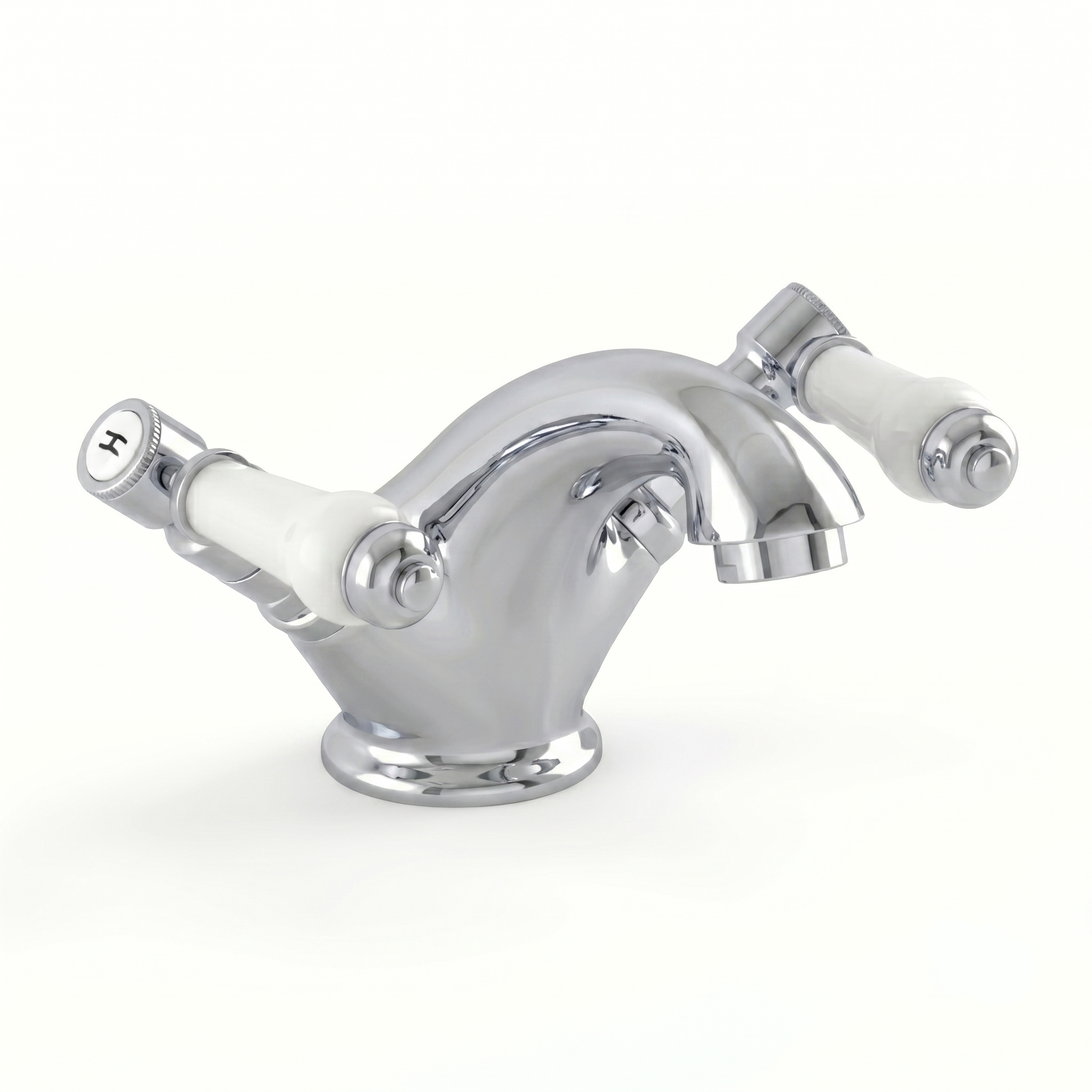Butler & Rose Eliza Lever Mono Basin Mixer Tap & Waste