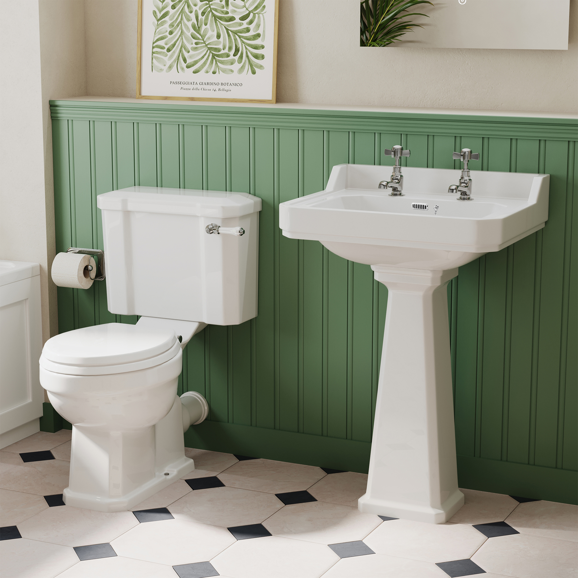 Butler & Rose Catherine Traditional Bathroom Suite