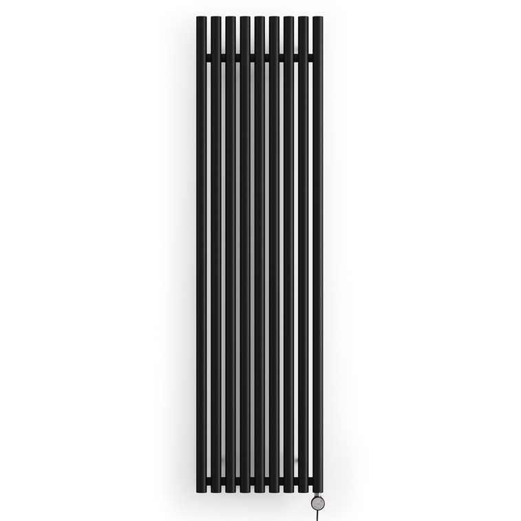 Blue Electric Radiator Terma Rolo Room E Single Panel Electric Radiator with MOA Blue Heating ...
