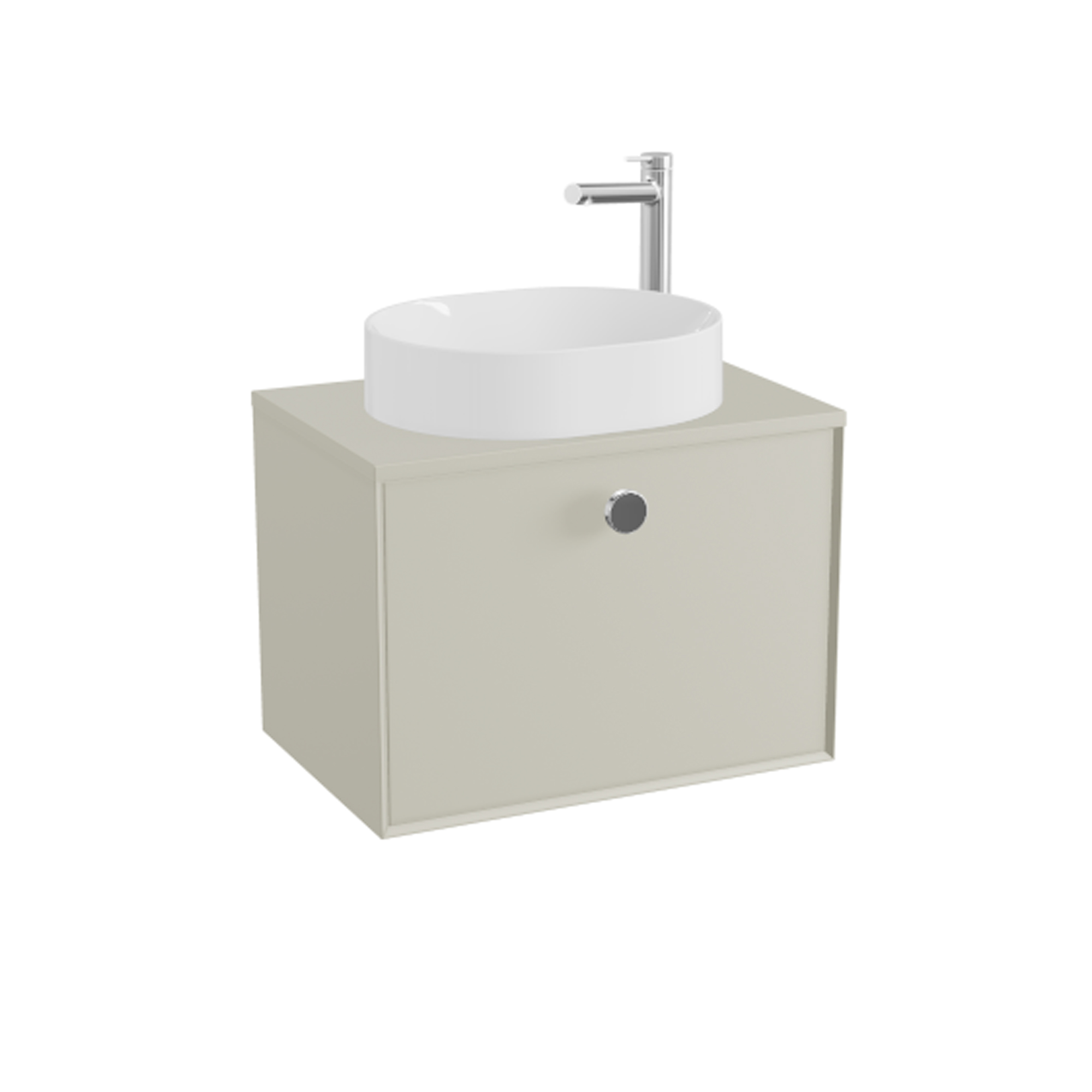 Vado Safari 600mm Wall Hung Vanity Unit & Worktop