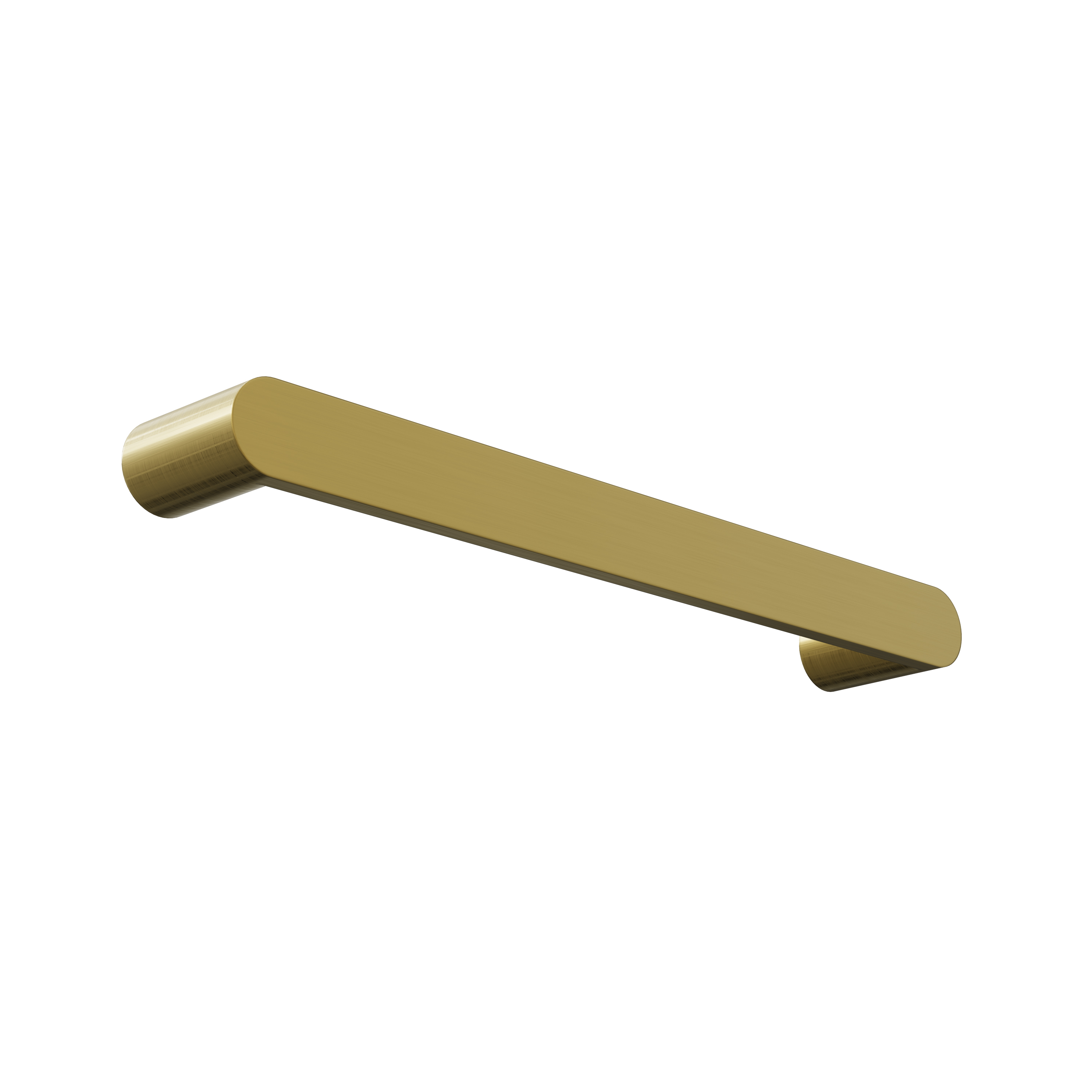 Toasty Duna Polished Brass Electric Heated Towel Rail