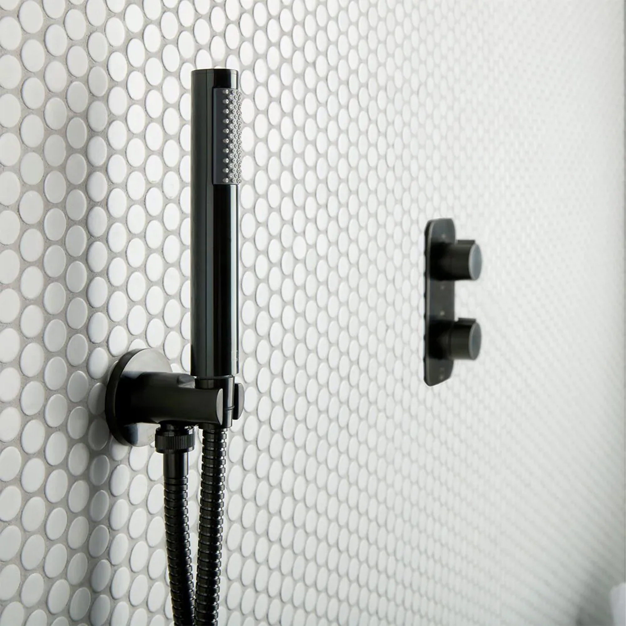 Vado Individual Tablet Altitude 2 Outlet Concealed Thermostatic Valve, Fixed Head & Shower Handset Kit