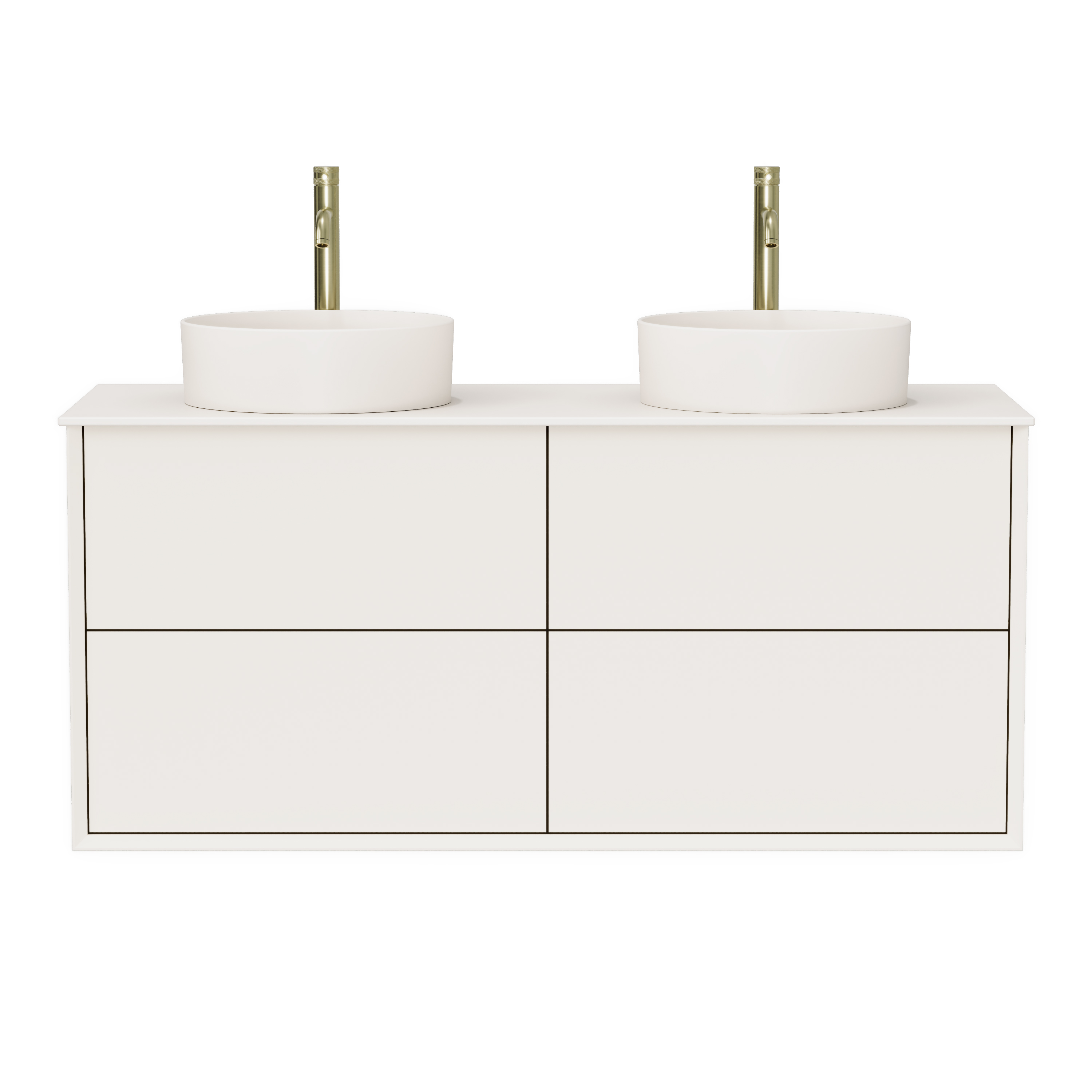 Oslo 1200mm Wall Mounted Vanity Unit & Sintered Stone Countertop