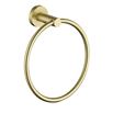Harbour Clarity Towel Ring - Brushed Brass