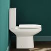 Lorraine Rimless Close Coupled Toilet & Wrap Over Soft Close Seat