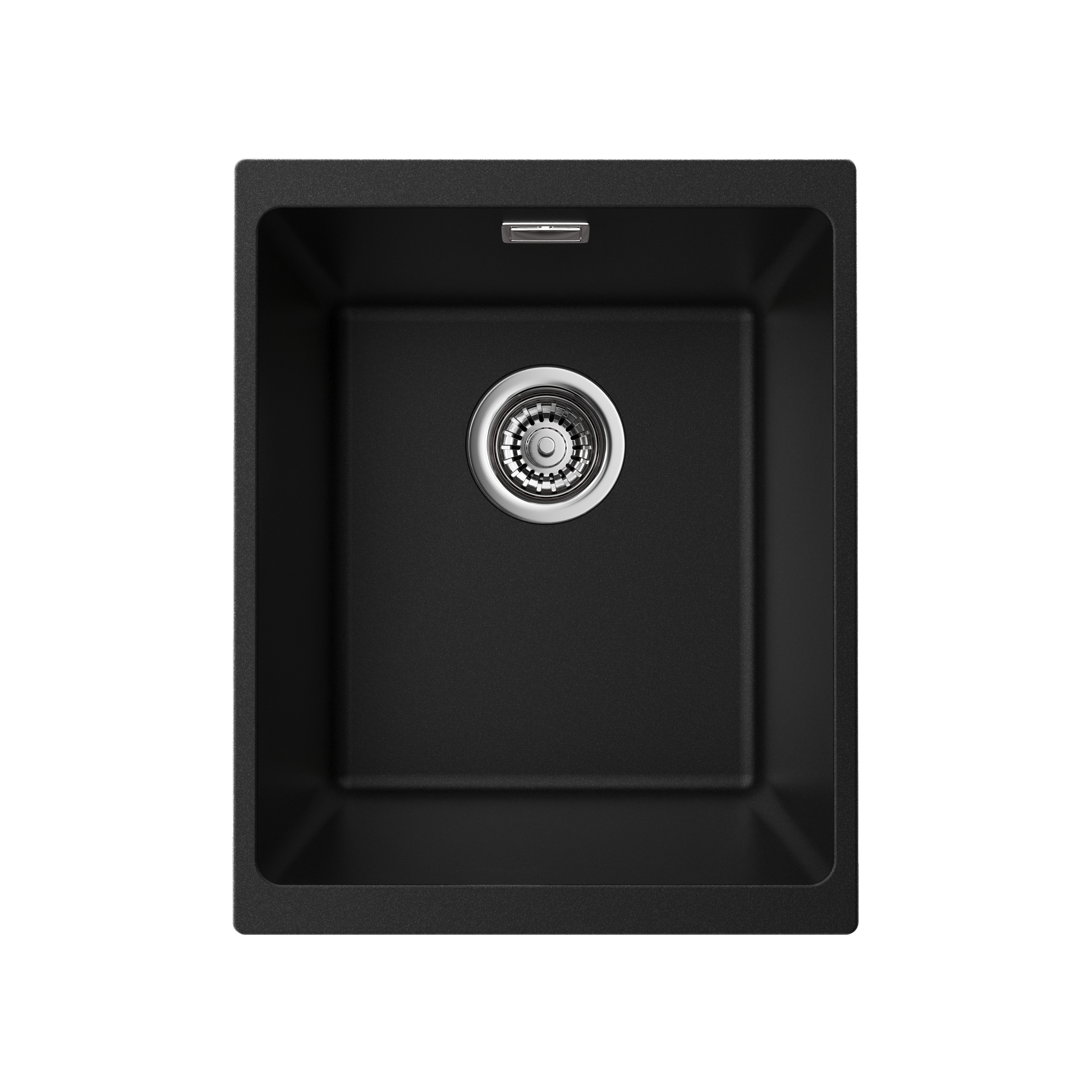 Vellamo Terra Compact 1 Bowl Granite Composite Inset or Undermount Kitchen Sink & Waste - 370 x 460mm