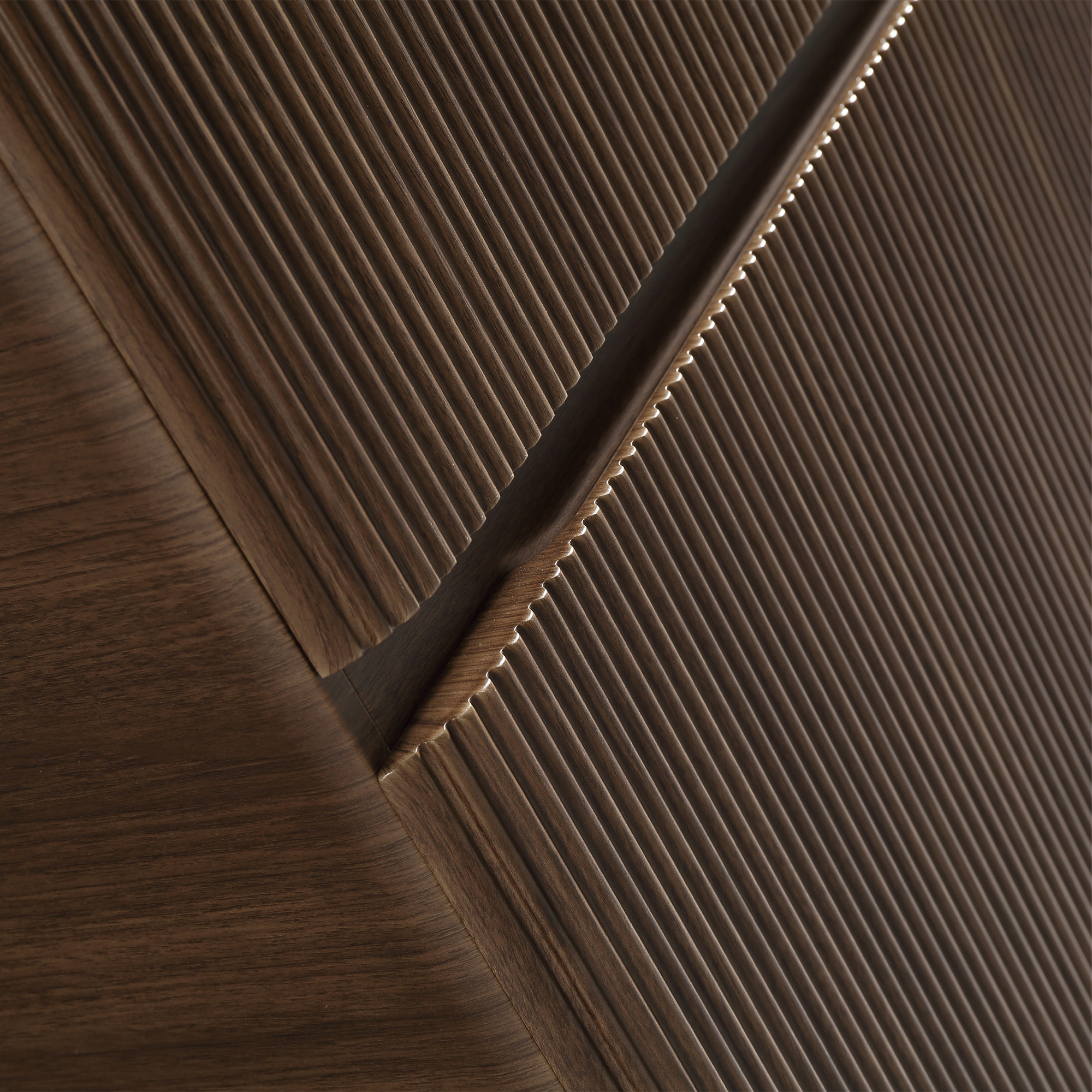 Drench Origin 900mm Fluted Floorstanding Vanity Unit & Polymarble Basin