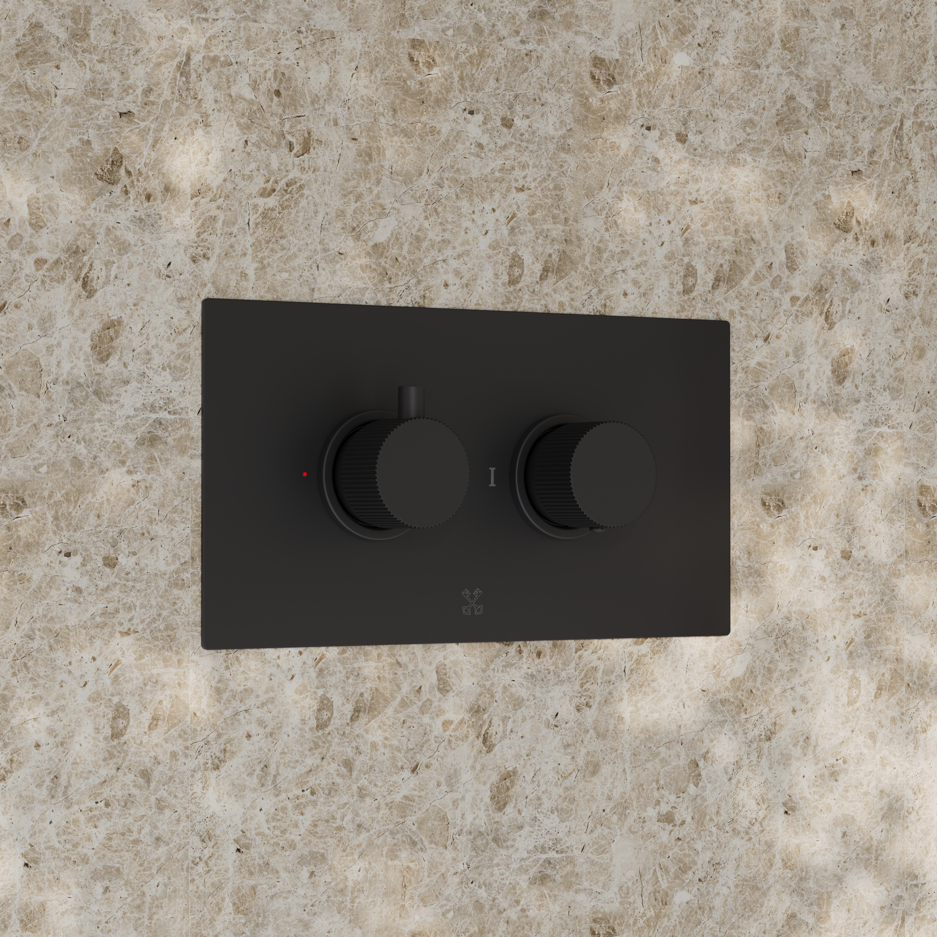 Core 2 Outlet Landscape Thermostatic Concealed Shower Valve
