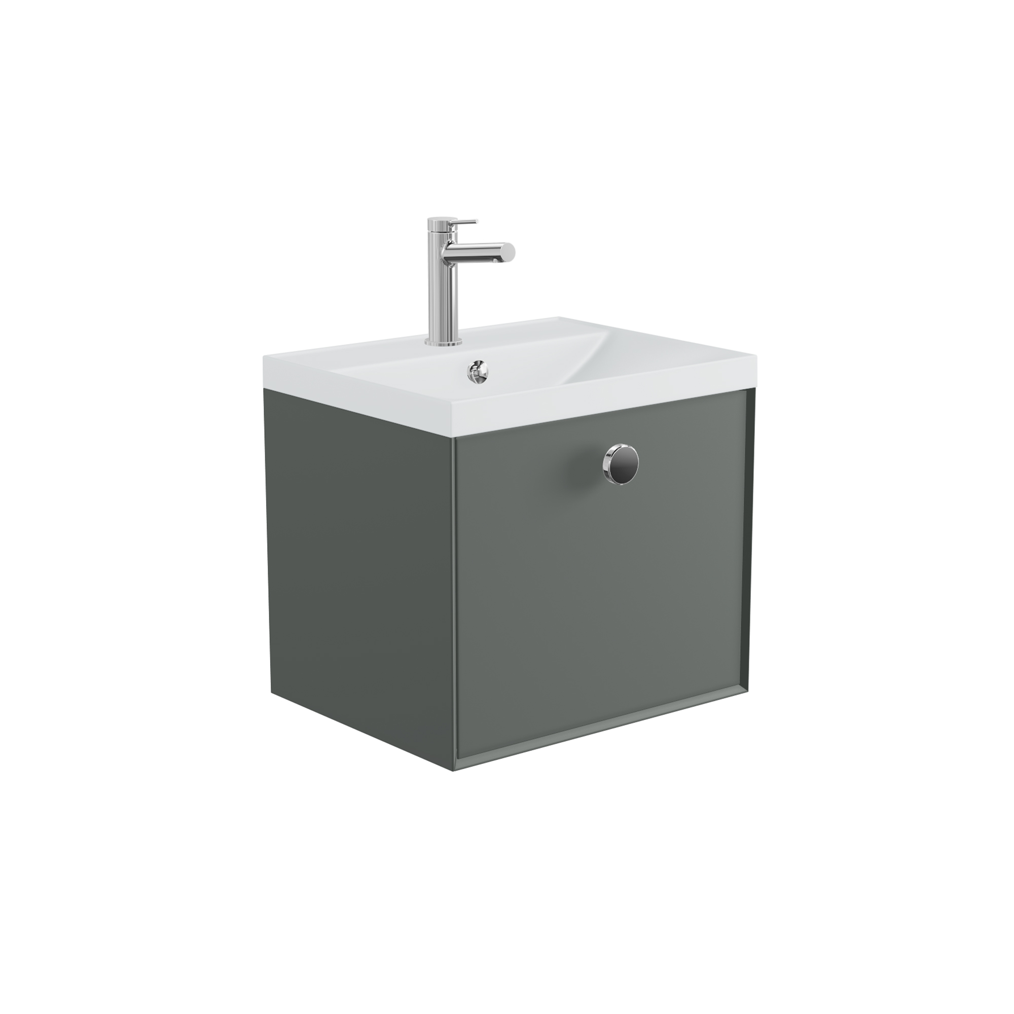 Vado Safari 500mm Wall Hung Vanity Unit & Basin