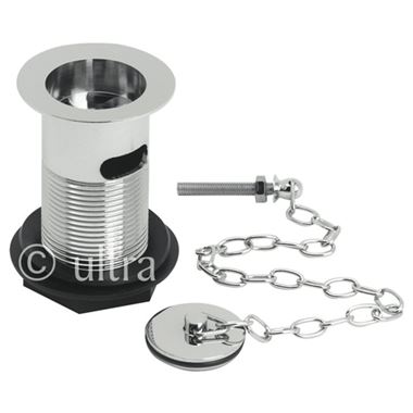 Ultra Basin Waste With Brass Plug & Link Chain