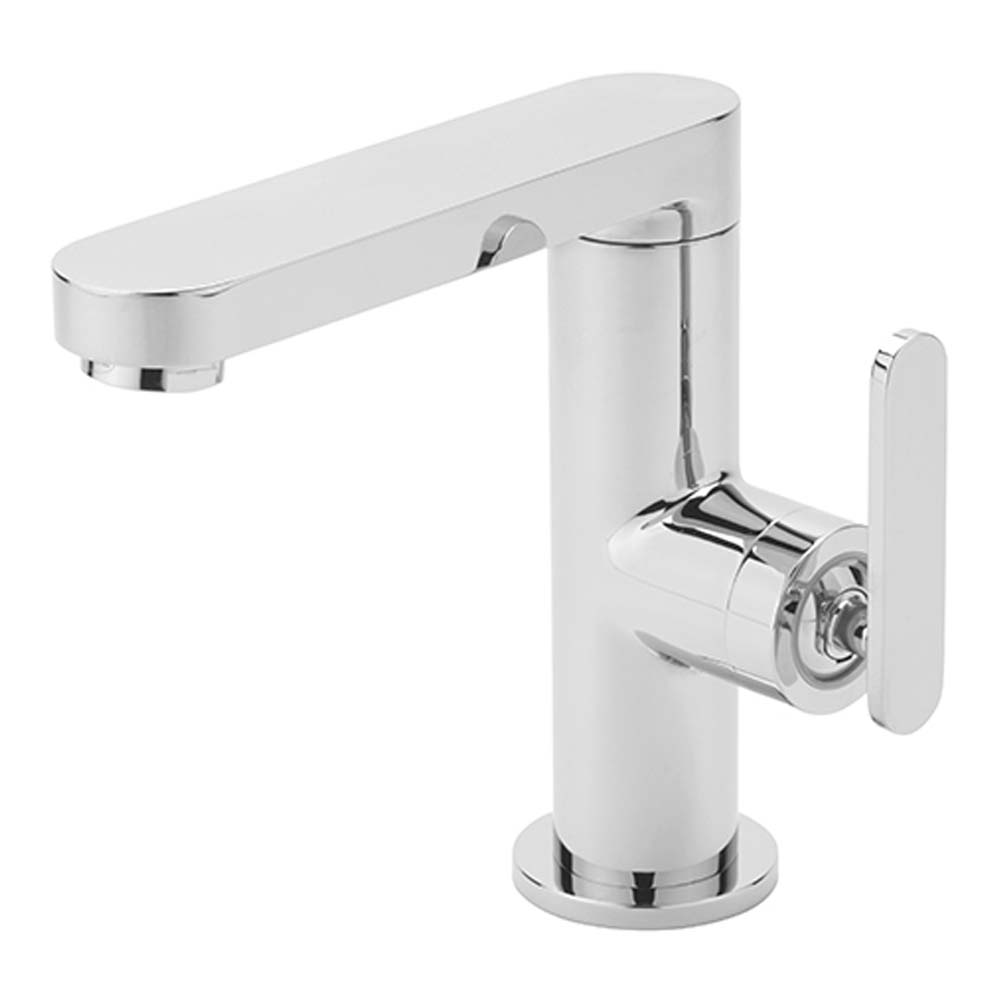 Sagittarius Eclipse Side Lever Basin Mixer Tap with Sprung Waste