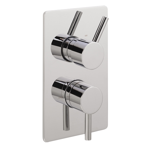 Sagittarius Ergo 2 Outlet Concealed Thermostatic Shower