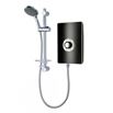 Vado Elegance Black Speckled & Chrome Electric Shower - 9.5kW