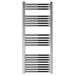 EliteHeat Stainless Steel Ladder Heated Towel Rail 25mm Bars - Chrome - 1200 x 500mm