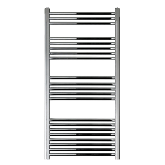 EliteHeat Steel Ladder Heated Towel Rail 25mm Bars - Chrome