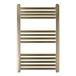 EliteHeat Stainless Steel Ladder Heated Towel Rail 25mm Bars - Brushed Brass - 5 Sizes
