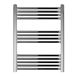 EliteHeat Stainless Steel Ladder Heated Towel Rail 25mm Bars - Chrome - 800 x 600mm