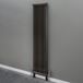 EliteHeat 2 Column Vertical Radiator - Bare Metal Lacquer Finish - 1500mm Tall