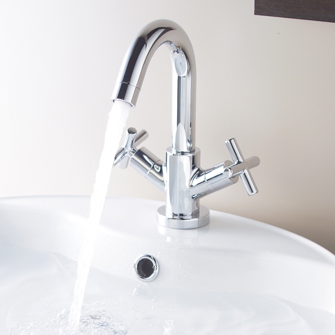 Vado Elements Water Basin Mixer with Pop-Up Waste