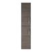 Drench Emily 2 Door Tall Wall Hung Storage Cupboard - Brown Grey Avola
