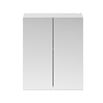 Drench Emily 600mm Mirror Cabinet - Gloss White
