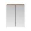 Drench Emily 600mm Mirror Cabinet - Driftwood