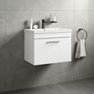 Drench Emily 600mm Wall Mounted 1 Drawer Vanity Unit & Basin Options