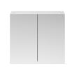 Drench Emily 800mm Mirror Cabinet - Gloss White