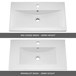 Drench Emily 800mm Wall Mounted 1 Drawer Vanity Unit & Basin Options