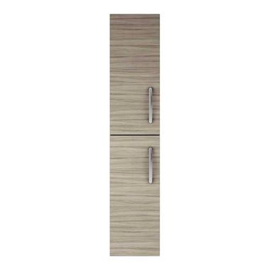 Drench Emily 2 Door Tall Wall Hung Storage Cupboard - Driftwood