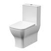 Emily Rimless BTW Close Coupled Toilet & Soft Close Seat