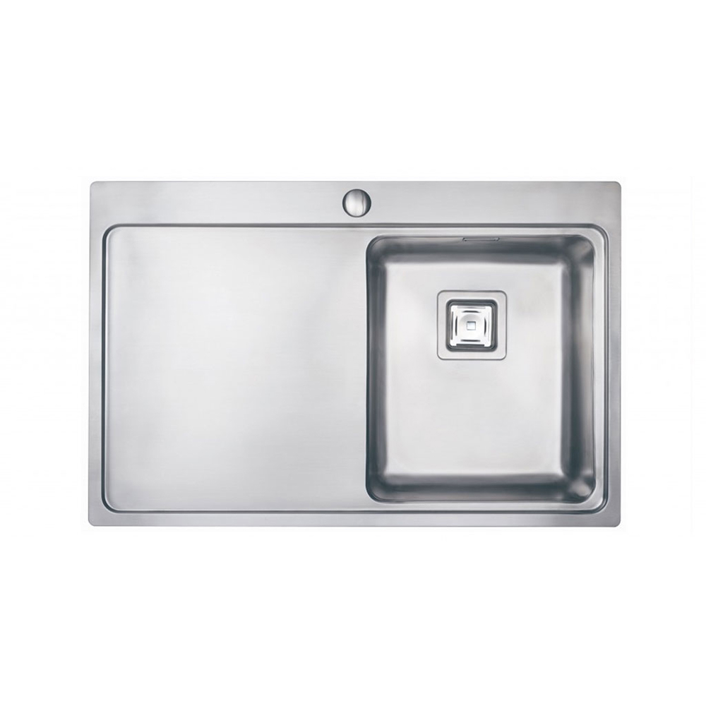 Vellamo Steel Horizon Compact 1 Bowl Stainless Steel Kitchen sink ...