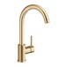 Blanco Envoy WRAS Approved Single Lever Mono Kitchen Mixer Tap - Brushed Gold