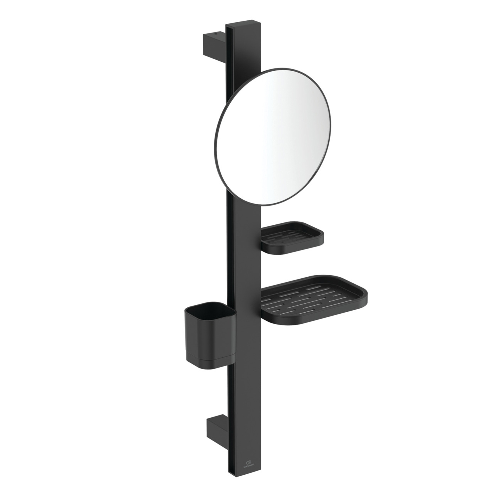 Ideal Standard Alu+ 200mm Magnifying Mirror & Beauty Bar